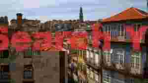 vibrant porto cityscape with azulejo tiles