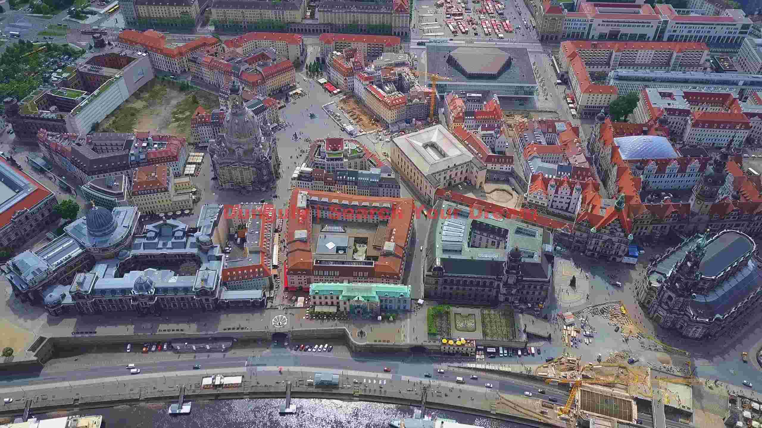 aerial panorama of historic dresden city aerial panorama of historic dresden city