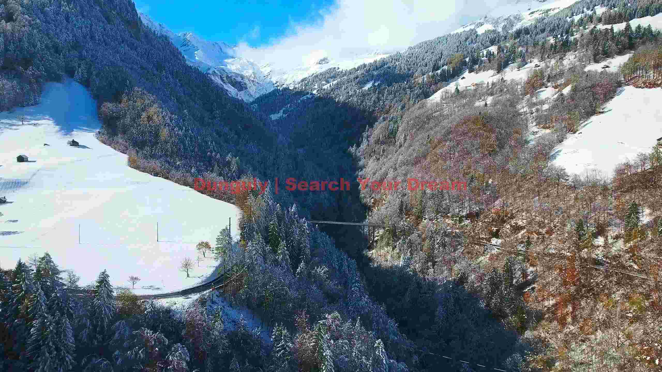 alpine winter valley vista alpine winter valley vista