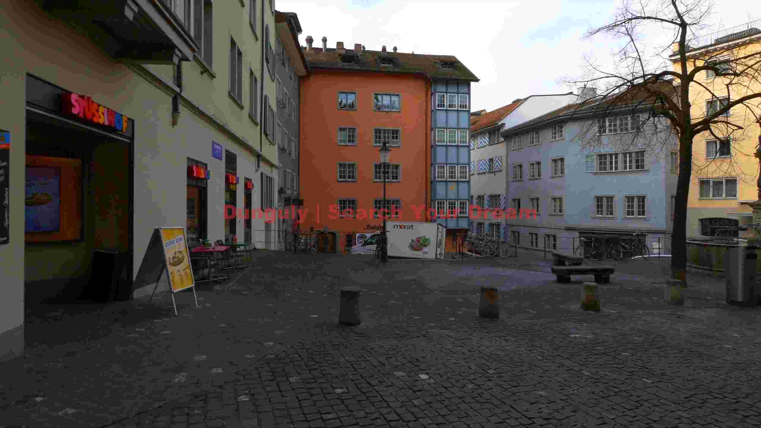 colorful european cobblestone square colorful european cobblestone square