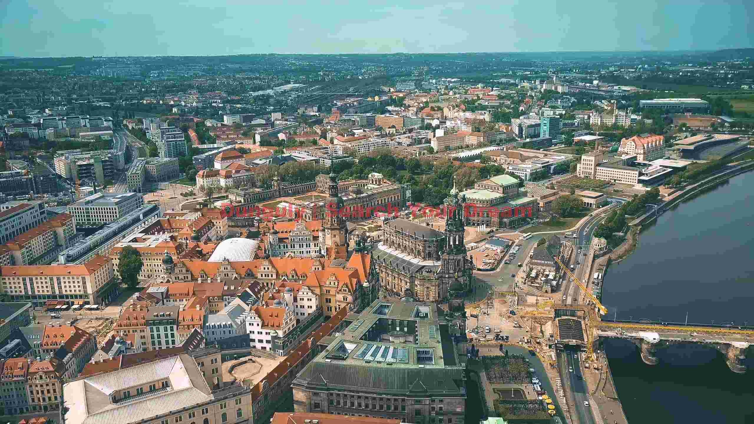 dresdens historic core by the elbe river dresdens historic core by the elbe river