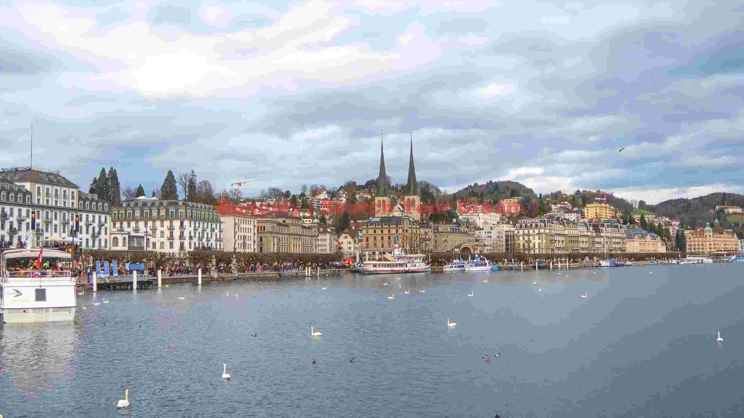 lucerne lakeside promenade and historic cityscape lucerne lakeside promenade and historic cityscape