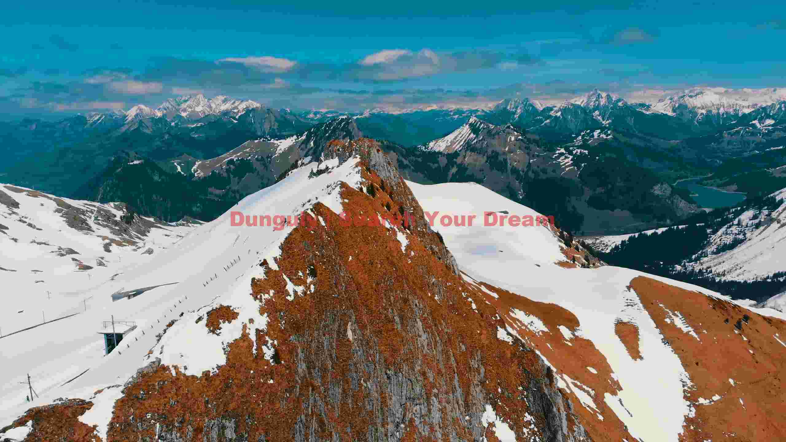 majestic alpine panorama with snowy peaks majestic alpine panorama with snowy peaks