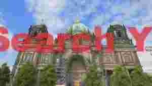 At Home majestic berlin cathedral under blue sky