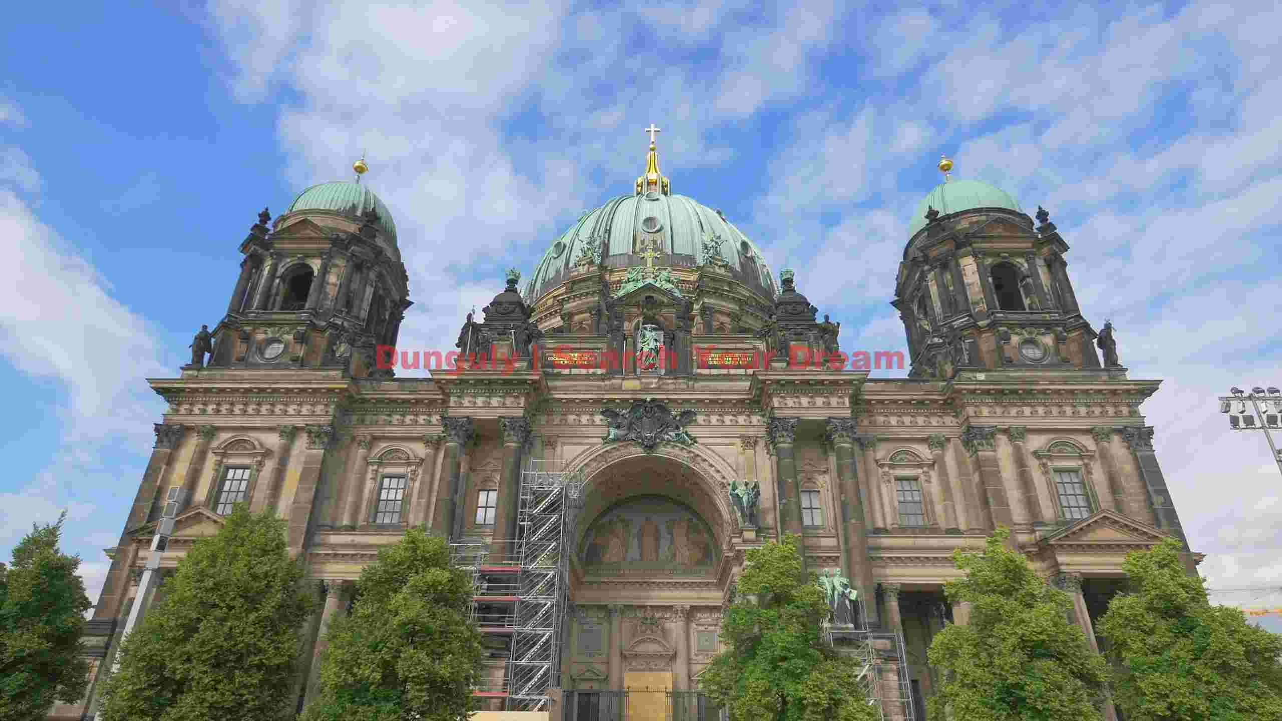 majestic berlin cathedral under blue sky majestic berlin cathedral under blue sky