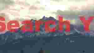 At Home majestic snow capped alps under overcast sky