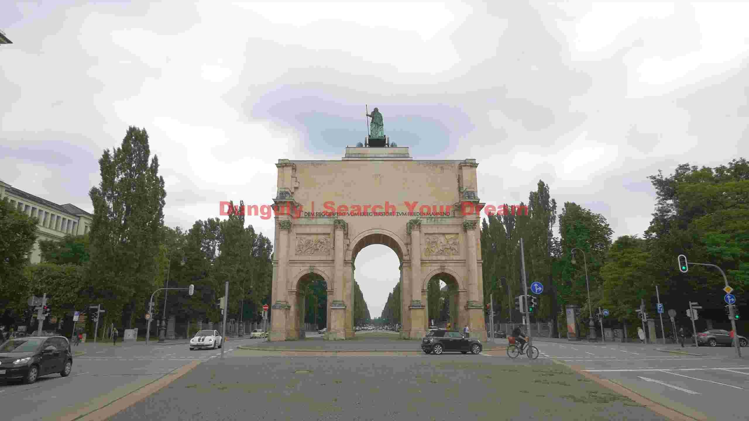 munichs grand siegestor arch munichs grand siegestor arch