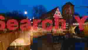 nurembergs historic old town at twilight