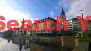 zurich limmat river cityscape